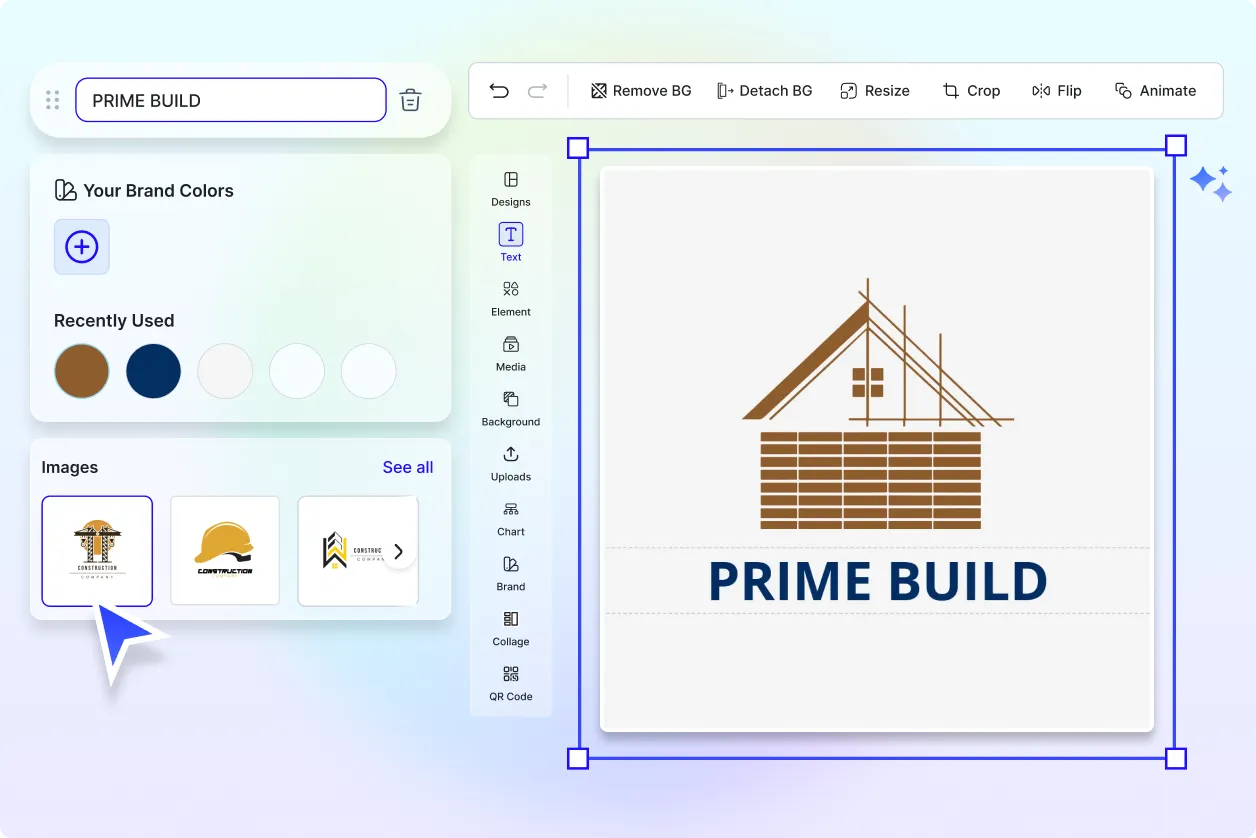 Free AI Construction Logo Generator, Free AI Construction Logo Maker [ No Signup ]